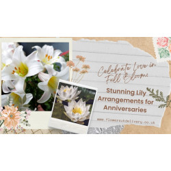 Celebrate Love in Full Bloom: Stunning Lily Arrangements for Anniversaries